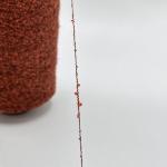 100% Polyester Small Loop Blanket Yarn Hand Knitting 1/21Nm