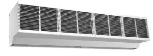 China OlyAir Cyclone cross Flow Air Curtain from 90-200cm length remote control with install hig factory