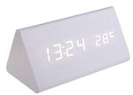 New wooden LED Alarm Clock,despertador Temperature Sounds Control LED display