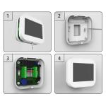 Industrial Digital Smart WiFi Thermostats 320x480 TFT For Hotels Boiler Heating