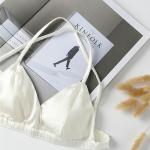 16mm Triangle Wrap Seamless Sexy Women Bras Front Closure Wireless Bra