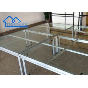 Cheap Custom Portable 4x4ft DJ Lights Stage Platform,Square Circle Arch Triangle