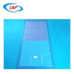 Hospital Disposable Laparotomy Pack Sterile Field Drape In Blue Color