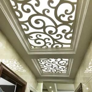 China Fireproof Laser Cut Metal Screen Panels 2mm Transfer Printed Heat Transfer Finished factory
