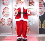 Electric Christmas old man music Santa Claus 160cm Outdoor Christmas Decoration