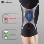 Custom Anti Slip Elastic Compression Knee Sleeves For Basketball And Gym Sports