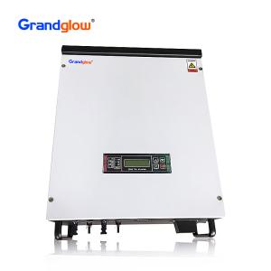 China 5 YEARS WARRANTY 10000 WATTS SINGLE PHASE 500VDC TO 110V 220VAC ON GRID TIE SOLER INVERTER factory