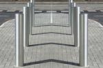 Collision Resistant Stainless Steel Bollards With Good Reflective Performance