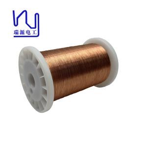 China Polyurethane Copper Winding Wire 0.117mm Class 155 Enameled Round factory