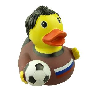 China OEM Floating Football Custom Rubber Ducks 9P Free For Super Market / Toys Retail factory