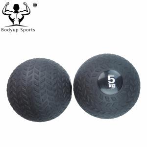 China Textured Surface Slam Ball Exercise Equipment , Easy Grip Medicine Ball Slams For Abs factory