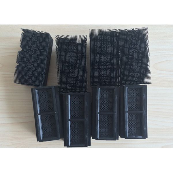 Black Color Nylon Bristle Block Brush Cutter Parts , Yin Cutter Assembly