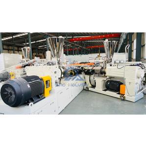 China PVC Foam Advertising Panel Production Line With 38CrMoAlA Screw Material Perfect factory