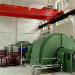 Shaft Extension Micro Kaplan Turbine Axial Flow 30m Water Head