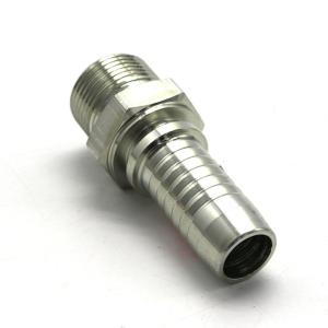 China 12611-10-10 Thread Male Bsp Hose Fittings 60 Degree Cone Seat factory