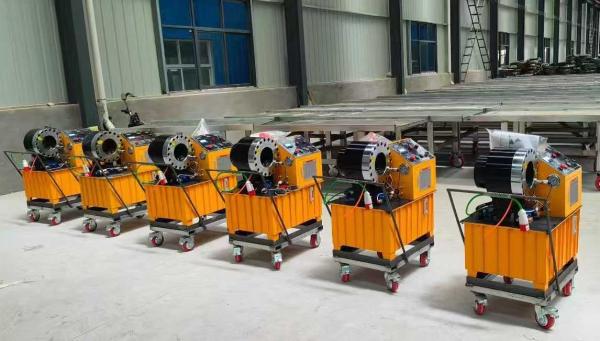China DX68 Hydraulic Hose Crimper with 6-51mm Crimping Range 2 Inch Capacity and 10 Dies for Efficient Hose Pressing factory