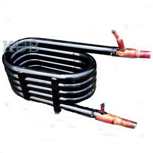 China R404a Heat Exchanger Condenser 380V Copper Heat Pump Condenser 30kpa factory