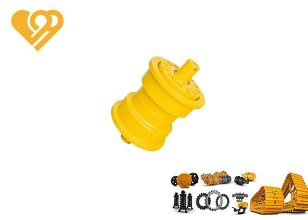 China Caterpillar E330 Bulldozer Bottom Track Rollers with 12 Months Warranty HRC 52-56 Hardness and 7-10mm Hardened Layer Depth factory