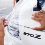 Anti Scratch PE Stainless Steel Protective Film For Car Bumper Surface