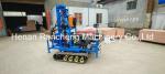 Rubber Crawler Mounted Portable Water Well Drilling Machine 150m Depth 450mm