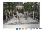 Pedestrian Entrance Automatic Swing Barrier Gate Access Control System With 304