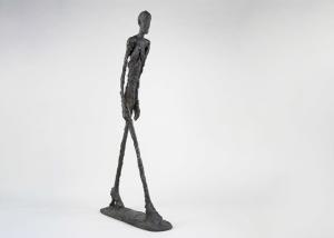 China Life Size Yard Art Sculptures Modern Work Bronze Walking Man Sculpture By Giacometti factory