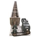 Fire Resistant Screw Lift Conveyor Power Saving For Material Transport