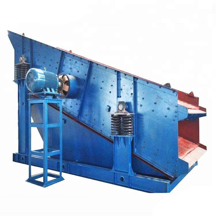 China Circular Motion Rectangular Vibrating Screen Material Screening Equipment on sale