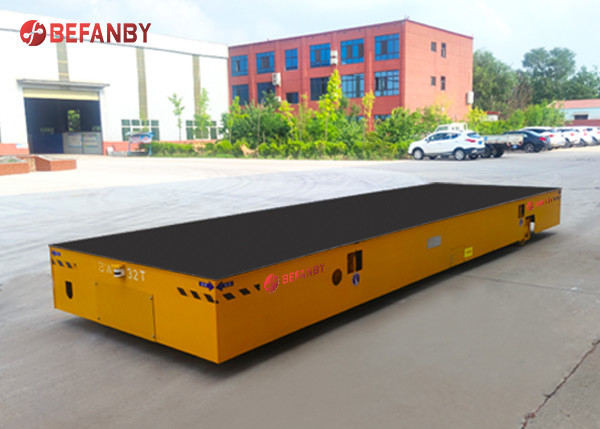 Heavy Duty Flat Car For Precast Production Line