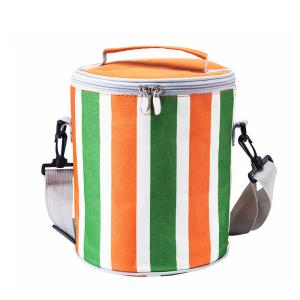 China Cute Reusable Oxford Lunch Bags With Shoulder Strap factory