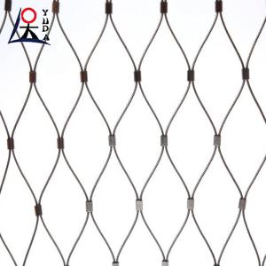 China Architectura Flexible Safety stainless steel wire rope mesh Netting factory