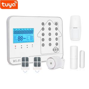 China Tuya WIFI+GSM+PSTN Alarm System(WL-JT-99CST) factory