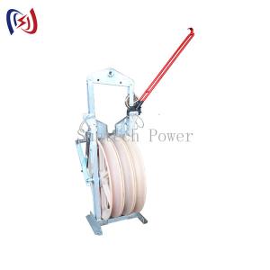 China Galvanized Conductor Stringing Blocks Large Diameter For Construction on sale