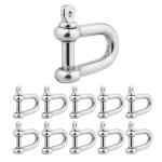 Precision Casting Technology High Strength Stainless Steel D Shackle for Market