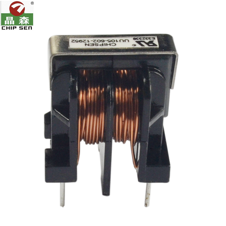 High Current Power Common Mode Filter Inductor Custom Ferrite Core Fixed Inductor UU105 50hz 100uh with Customized Package