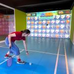Indoor Badminton Fitness Equipment Virtual Reality Simulator Training Sport Game