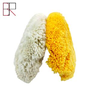 China Soft Touched 2-3coats Wool Car Care Polishing Pad 40-60μm factory