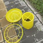 Little Giant Poultry Feeder Round Bucket For Modern Farming