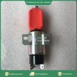 24V Fuel Pump Shutoff Solenoid Valve 3864274 for 4BT 4B3.9 Engine Parts