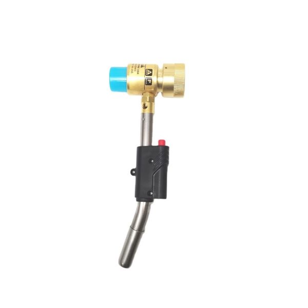 China Fuel Consumption 690g/h UP3110 Brass Gas Torch for Butane Torch Mapp Hand Portable Torch factory