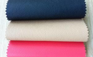 China Synthetic fabric faux leather pu fabrics for clothing and Digital printer factory