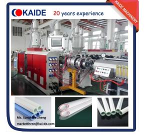 China 20-110mm PPRC pipe production machine High Speed 20m/min factory