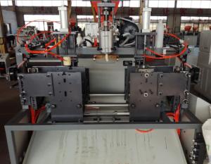 China Double Station 1000ml PE Bottle Extrusion Blow Molding Machine 7.5kw factory