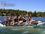 Inline Island Hopper WHALE RIDE Water Banana Boat / Water Park Game 6 passenger