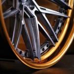 factory Customized 2 piece super deep concave brushed bronze polished lip forged