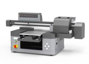 China High Resolution Wide Format Flatbed Printer 2 Head For USB Glass factory