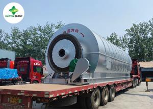 China Small 2 Ton Batch Waste Plastic Recycling Plant To Diesel factory