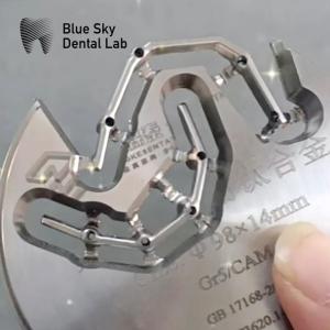 China Full Mouth Milled Titanium Bar Dental Locator Denture Attachments factory