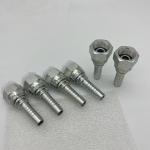 BSP Female Straight Cone Hose Crimping Fittings Ferrule For Rubber Hose