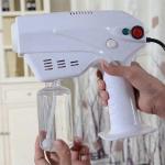 Intelligent Ultraviolet Nano Atomization White Wired Electric Spray Gun for
